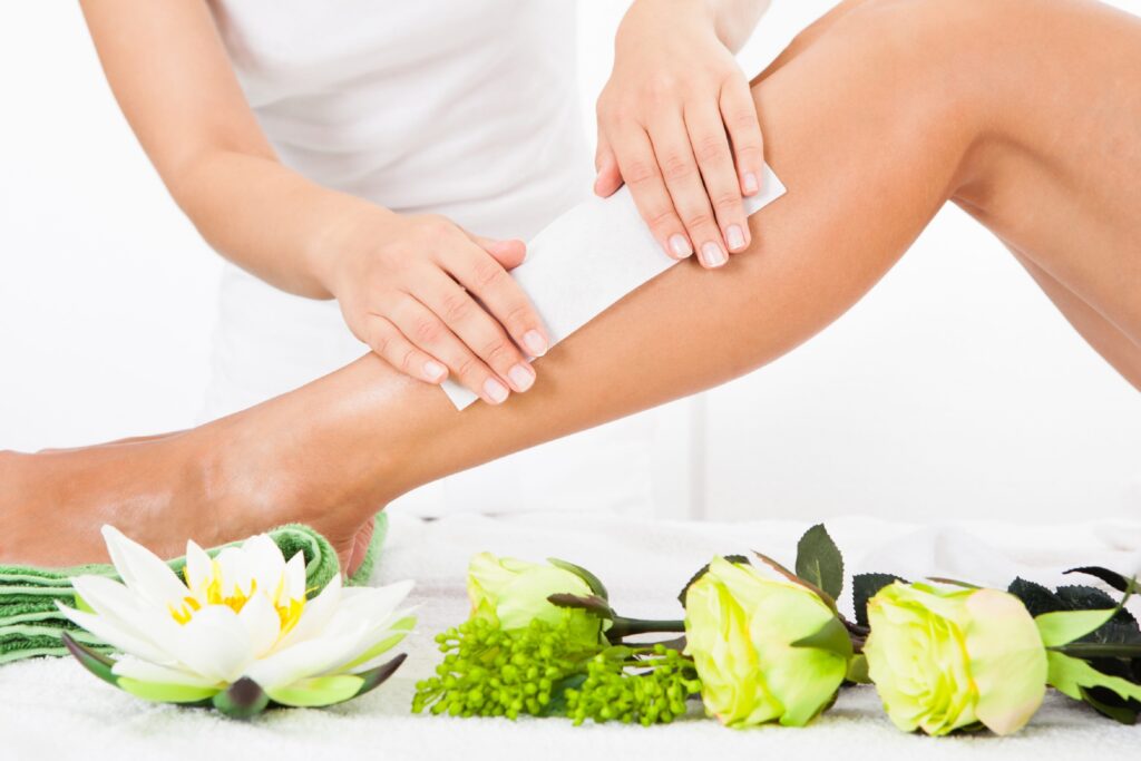 Smooth leg waxing for long-lasting hair removal at Li's Spa Redmond WA