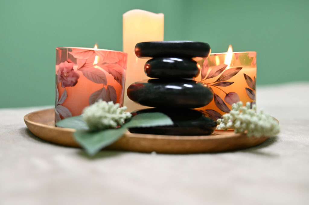 Relaxing spa treatment room environment at Li's Spa in Redmond, WA