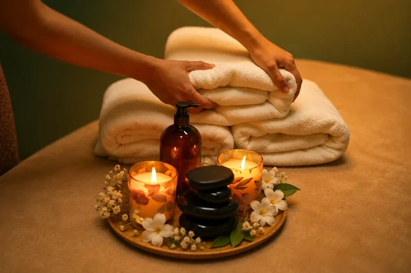 Warm and cozy relaxing ambiance at Li's Spa in Redmond, WA